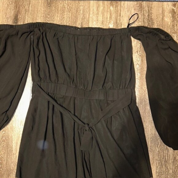 Fashion Nova Womens Jumpsuit Romper Shoulderless Black Size 1X BRAND NEW NWT - Picture 5 of 5